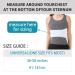 Chest Rib Support Brace | Abdominal Compression Wrap for Cracked Ribs & Muscle Strain - Universal Female - Buy Online on GoSupps.com