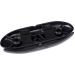 Mxeol Folding Boat Cleats - 2 Pack Stainless Steel Dock Cleats with Black Coating - Buy Online on GoSupps.com