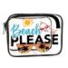 Makeup Organiser Make Up Bag: Clear PVC Travel Makeup Bag - Bag Portable Printed Cosmetic Bags for Women Girls - - Easy Clean Lightweight Perfect for Toiletries Cosmetics (I)