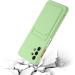 Buy Tivenfezk Nadoli Ultra Thin Silicone Case for Samsung Galaxy A33 5G - Shockproof Scratch-Resistant Wallet Cover with Credit Card Holder - Green - Buy Online on GoSupps.com