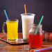 200 Pcs Colorful Long Disposable Drinking Straws - 0.23'' Diameter, 10.2'' Length - Random Assorted Colors - Buy Online on GoSupps.com