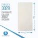 Dynarex DynaGinate Calcium Alginate Wound Dressing - Sterile Non-Stick Pads for High Exuding Cuts - 4x8 Box of 5 - International Shipping - Buy Online on GoSupps.com