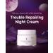 CRAZY SKIN Repair Trouble Care Sleeping Cream 1.76oz | Deep Moisturizing pH 5.5 Overnight Cream | Acne Prone Skin Moisturizer | Korean Night Mask Care - Buy Online on GoSupps.com