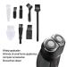 8-Part Electric Shaver Cleaning Burst Set | Non-Slip Handle & Soft Brush | Durable PP Material for Household & Computer Accessories - Buy Online on GoSupps.com