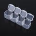 Tablet Box Medicine Box Clear Plastic Medicine Box 28 Slots Adjustable Medicine Tablet Jewelry Box Tablet Box Carton