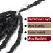 30 Inch Distressed Butterfly Faux Locs Crochet Hair 8 Packs - Long Lightweight Style in 1B - Natural Black (Pack of 8) - Buy Online on GoSupps.com
