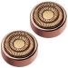 Finishing Touch Flawless Facial Hair Remover Shaver Replacement Heads - Pack of 2, Rose Gold - Buy Online on GoSupps.com