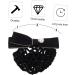 FRCOLOR Net Pocket Butterfly Barrettes Mesh Hair Snood Clip Hairnet Lace Bow Christmas Bows Hair Clip Chinese Decor Mesh Hair Snood Decor Headband Stainless Steel Temperament Miss 11.5x7cm Black - Buy Online on GoSupps.com
