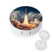 Nasa's Rocketship Contact Lens Case with Mirror Portable Cute Eye Contact Lens Box Travel Kit style