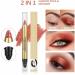 Eyeshadow Pencil Double End Waterproof Eyeshadow Stick - Long Lasting Brightener Eyeshadow Pencil Eye Shadow Highlighter Stick Makeup Tool Pochy 5# - Buy Online on GoSupps.com