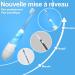 Buy Seago SG513 Electric Toothbrush for Kids 6 Months to 4 Years | LED Light Smart Timer Waterproof IPX7 - Light Blue - Buy Online on GoSupps.com