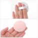 Molain 8-Part Round Make-Up Sponge Set with Strap - Smooth Powder Blending for Primer Cream & Concealer - Full Coverage Face & Body Applicator in White - Buy Online on GoSupps.com