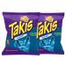 2x Takis Blue Heat each 92.3g Hot Chilli Pepper Tortilla Chips Pepper