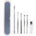 goforwealth Earwax Removal kit Ear Wax Removal Ear Pick Tools Reusable Ear Cleaner Stainless Steel Ear Pick Set with Box Utility to Use Advantage - Buy Online on GoSupps.com