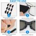 12 Pairs Eyeglass Nose Pads Airbag Model Silicone Anti Slip Adhesive Glasses Nose Pads for Glasses Eyeglasses Sunglasses - Buy Online on GoSupps.com
