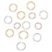 Braid Rings Hair Hoops Clips - 90 Pieces, 3 Colors, 2 Sizes | Hair Accessories - Buy Online on GoSupps.com