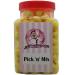 Large Sweet Jar Full Of Traditional Unwrapped Lemon Sherbets