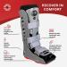 ManaMed Royal Boot Air Tall CAM Boot - Medium | Orthopedic Walking Boot with Air Pump & Traction for Ankle Sprain, Broken Toe, Post Surgery - Medium - Buy Online on GoSupps.com