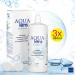 Aqua Lens Contact Lens Solution - 1080ml with 3 Containers | Premium All-in-One HPMC Formula for Soft Lenses - Buy Online on GoSupps.com