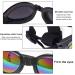 KQNM Dog Sunglasses - UV Protection for Small Dogs | Adjustable & Windproof Motorcycle Glasses - Buy Online on GoSupps.com
