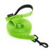 Loutep Reflecting training lines for dogs 3 m 5 m 10 m 15 m 20 m 25 m 30 m strong nylons rope extra long leash dog leash with padded handle for large medium -sized and small reflecting light green