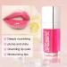 Sefudun Hydrating Lip Glow Oil - Long Lasting Waterproof Lip Tint Set (PINK) - Buy Online on GoSupps.com