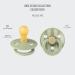BIBS Colour Studio Schnuller 2-Pack | BPA-Free Cherry Nipple | Natural Rubber Made in Denmark | Size 1 (0-6 Months) - Buy Online on GoSupps.com