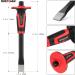 MAXPOWER 3PCS Masonry Chisel Set  11 inch Point Chisel and Flat Chisel  8 inch Brick Chisel  Tile Chisel Concrete Chisel with Thickness Hand Guard - Buy Online on GoSupps.com