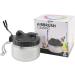SAGUD Airbrush Cleaning Pot Kit with Strong Glass Bottles & Holder Station - Buy Online on GoSupps.com