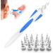 Ear Wax Removal Ear Cleaner Ear Wax Removal Tool Ear Cleaner Earwax Removal Kit Earwax Removal Kit Reusable and Washable with 16 Replacement Soft Silicone Tips