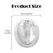 Aluminum Eye Shield Eye Patch - Breathable Eye Protection for Cataract Surgery & Post-Op Care - Buy Online on GoSupps.com