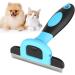 HCE Dog Hair Brush for Grooming | Best Brush for Matted Hair, Shedding & Defurring | Ideal for Large Dogs, Huskies | Blue - Buy Online on GoSupps.com