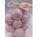SpaPure Pink Sugar Bath Bomb - 14 Bath fizzies with Shea Butter  Ultra Moisturizing (12 Oz) ...Great for Dry Skin (Pink Sugar FBA)