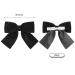 2PCS Velvet Hair Bows Black Hair Ribbon Clips - Hair Accessories for Women, Girls, Toddlers, Kids, Baby - 4 Big Fall Alligator Clips - Black - Buy Online on GoSupps.com