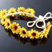 10-Piece Sunflower Hair Clips Set with Hippie Headband - Wedding Hair Accessories for Girls & Women - Buy Online on GoSupps.com