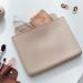 FERYES Khaki Makeup Bag & Travel Brush Holder - Portable Silicone Cosmetic Case for Toiletries - Buy Online on GoSupps.com