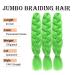 WOME Jumbo Braiding Hair Extension 24 Inch Lime - Pack of 3 | Synthetic Crochet Braids High Temperature Fiber Twist - for Women - Buy Online on GoSupps.com