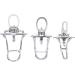 Buy Durable 3-Piece Dental Artificial Zinc Legation - Full Mouth Teeth Orthodontic Fixed Prosthetic Tool (S/M/L) | International Shipping Available - Buy Online on GoSupps.com