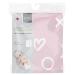 Kushies Baby Deluxe Waterproof Changing Pad Mat/Liner - 20 x 30 - Pink XO - Buy Online on GoSupps.com