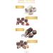 Luxury Assorted Chocolate Turkish Delight Selection in a Gift Tin Box Lokum Dessert Gourmet 300g 16 Pieces Chateau De Mediterranean - Buy Online on GoSupps.com