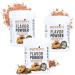 Nutrify NUTRIFY Cookie Dough Flavour Powder 3 x 150 g Low Calorie High Fiber Only 5.81 Kcal Per Serving for Sweetening Cooking and Refining Foods