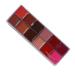 12 Lipstick Palette - 12 Shades Matte Cream Long-Lasting Shine Versatile for Evening/Day Makeup