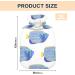 Hot Water Bottle with Cover - Fish Design 2L Warm Water Bag for Pain Relief - Ideal for Adults & Women - Buy Online on GoSupps.com