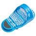 meidong Foot Scrubber, Foot Scrub Massager Cleaner Dead Skin Remover for Shower Floor with Suction Cups (1PCS Blue)