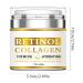 Retinol Cream for Face Anti-Aging Day & Night Facial Moisturizer with Collagen and Hyaluronic Acid for Elasticity Tightening and Firming Skin Care Reduces Fine Lines Wrinkle and Dryness - Buy Online on GoSupps.com