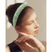 2 Pack Non Slip Rhinestone Fashion Headbands for Women - Sparkly Wide Headbands for Wedding Party - Cute Hair Hoops Hair Accessories in Yellow Green - Buy Online on GoSupps.com