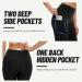 Fleece Lined Leggings with Pockets for Women - High Waisted Winter Yoga Pants - Black X-Large - Buy Online on GoSupps.com