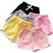 DIGirlsor Toddler Kids Active Shorts | Cotton Sports Running Pants | Ages 2-10 | Black - Buy Online on GoSupps.com
