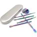 Rzam Wax Carving Tools - 5 Pcs Double-Ended Stainless Steel Set with Silicone Container for Wax, Clay, Pottery - Durable & Easy to Use - Buy Online on GoSupps.com