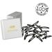 HAARallerliebst Small Black Hair Clips (20 Pack 4.3cm) with Stylish White Storage Box - Perfect for All Hair Types - Buy Online on GoSupps.com